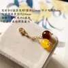Novo Estilo Chinês Fecho Lagosta Pingente de Bolsa Contas Redondas Feitas à Mão Chaveiro Versátil Acessório de Bolsa da Moda de Nicho