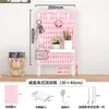 Painel Perfurado DIY de Mesa com Grande Número de Acessórios, Suporte de Exibição Decorativo para Bancada, Suporte de Armazenamento de Mesa com Clipe para Escritório e Casa, Suporte de Suspensão