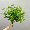 Clematis Madreselva Hoja Planta Artificial Colgante de Pared Decoración de Ratán Colgante Escena de Boda Auditorio Arreglo Floral Enredaderas