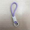 Cordão para Celular com Nó Colorido Criativo Curto Trançado para Capa de Celular Chaveiro Removível Anti-perda