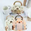 Bolsa de Embalagem de Doces Desenho Animado Fofo, Bolsa de Presente para Lanches de Crianças, Bolsa Tote para Presente de Feriado, Bolsa Ziplock Autoportante para Biscoitos