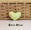 Tela Hecho a Mano Bordado Relleno de Algodón Corazón de Melocotón DIY Tres Dimensionales Corazón de Melocotón Relleno de Algodón Accesorios Ropa Accesorios para la Cabeza Accesorios para Muñecas Accesorios