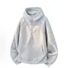 Sudadera con capucha de peso pesado americana de media cremallera, peso pesado, casual, holgada, top versátil, estilo primavera/otoño, alta calle americana