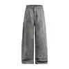Ropa de Hombre Jie Zhan Patrón de Grietas de Hielo Pantalones de Leñador Lavados 26 Primavera/Verano Nuevo A prueba de Viento Resistente al Agua Hechos a Medida Pantalones Casuales de Trabajo
