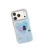 Oso Conejo es adecuado para funda suave Apple 18promax 14 15 16 estilo coreano 16pro 17 Macarrón 13 Grande