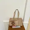 Bolso de Bowling de Gamuza y Terciopelo 2026 Nuevo Mate Moda Retro Bolso Baguette para el Hombro Bolso Boston de Hombro Nicho
