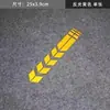 Pegatinas para Motocicletas de Vehículos Eléctricos, Calcomanías Impermeables de Modificación Personalizada, Pegatinas Decorativas para la Cubierta Frontal y Trasera del Guardabarros de Motocicleta