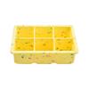 Atacado de fábrica cubo de gelo quadrado de silicone 6 grades cubo de gelo de silicone 6 grades Molde de cubo de gelo cubo de gelo de silicone doméstico