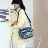 Bolso de mano con diseño de ramo de flores para mujer, moderno, de gran capacidad, bandolera colorida y elegante para ir al trabajo.