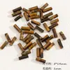 Coleção Vintage de Pedra Olho de Tigre Natural Contas de Ábaco Contas Redondas Pulseira Colar Contas para Artesanato DIY Materiais Contas Soltas