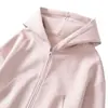 Sudadera con capucha para mujer, estilo nuevo de otoño, top, prenda exterior, holgada, casual, pantalones de chándal, conjunto versátil, algodón modal, conjunto de dos piezas