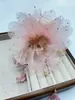Ramas Doradas y Hojas de Jade Peonía Borla Pasador de Pelo Dulce Atmósfera de Foto Pinza para Sujetar el Cabello Accesorios para el Cabello Suaves y Sofisticados Tocado