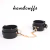 Sexy Esposas SM, Accesorios para Coqueteo en Pareja, Productos para Adultos, Grilletes de Cuero para Bondage, Juguetes Alternativos a Gran Escala