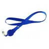 Lanyard para Carnet de Permiso de Trabajo Tarjeta de Entrega Estudiantil para el Campus Lanyard Telescópico Hebilla de Fácil Extracción Cuerda para Colgar en el Pecho