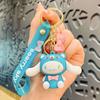 Bonito Dos Desenhos Animados Pingando PVC Chaveiro Mochila Pingente Das Mulheres Do Carro Bolsa Chaveiro Boneca Pendurado Enfeites Pequenos Presentes