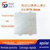 Os fabricantes de folhas de mica fornecem folha de mica papel mica lote secador de cabelo dissipação de calor mica folha micro-ondas forno de isolamento térmico folha mica