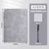 Cuaderno de pizarra A4, bloc de notas, organizador de escritorio cubierto de cuero, cuaderno A5 borrable, para escribir y tomar notas, portátil, y una práctica lista de tareas pendientes