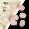 Cuentas Populares de Piedra Natural con Forma de Huevo Transfronterizas Accesorios para Hacer Joyería DIY Materiales al por Mayor