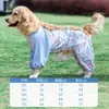 Pantalones a Prueba de Polvo para Perros Grandes, Cubrepatas Anti-Suciedad para Pasear Perros, Protección de Cuerpo Entero para Cuatro Patas para Border Collies y Golden Retrievers, Ropa para Perros para Exteriores