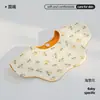 Distribuidor de Baberos Impermeables de Doble Cara de Algodón Puro Tamaño Bebé para Lactantes y Niños Pequeños, Baberos con Forma de Pétalo para Niñas y Niños
