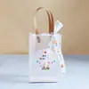 Sacola de Presente Transparente Temporada de Formatura do Jardim de Infância Sacola Tote de Lembrança de Aniversário Sacola para Embalagem de Lanches de Presente para Crianças