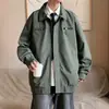 Conjunto de chaqueta de vuelo transfronteriza de moda 2026 para hombre, cortavientos de primavera y otoño, elegante para adolescentes