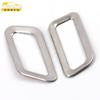 Adecuado para anillo brillante de salida de aire del panel frontal del XC60 XC60 acero inoxidable control central salida de aire acondicionado pegatina decorativa