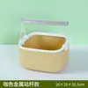 Nuevo soporte de punto fijo para defecación de loros con cubo de basura para cacatúa y periquito, poste interactivo de posado de escritorio para entrenamiento de defecación