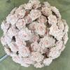Bola de Rosa Terminada Estilo Coreano Boda Redonda Flor Artificial Decoración de Escenario de Hotel Arreglo de Escena Floral de Hortensia