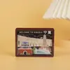 Imanes para Refrigerador de la Ciudad de Ningxia Imanes Magnéticos Personalizados Souvenirs Turísticos Culturales y Creativos Imanes Metálicos para Refrigerador