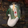 Amuleto de Bendición de la Montaña Wutai para la Salud y la Paz, Bolsita Protectora para la Riqueza y la Buena Suerte, Colgante para Coche del Año del Zodiaco y Zona Escénica