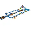 Combo Inflable Grande para Exteriores con Carrera de Obstáculos de Agua, Equipo de Diversión de Parque Acuático Móvil para Exteriores para Adultos y Niños