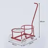 Carrito dispensador de agua para el hogar Carrito de basura de mano Carrito de agua sucia Carrito rodante portátil Carrito pequeño de arrastre para agua embotellada Carrito de desechos rurales