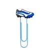 Clips Decorativos de PVC para el Mundial de Fútbol Suministros de Oficina Marcapáginas Lindos Clips de Papel Creativos para Manualidades