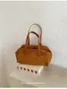 Bolso Boston de Cuero Suave para Mujer 2026 Otoño/Invierno Estilo Row Bolso de Hombro Único para Viaje Diario Bolso de Hombro de Moda Versátil