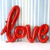 Joyería Día de San Valentín Boda Creativo Romántico Carta de Amor Papel de Aluminio Globo de Confesión Decoración Arreglo