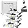 Los fabricantes suministran luz de flash de rejilla para coche LED 2 con control remoto inalámbrico uno a cuatro clip de rejilla luz de apertura luz de advertencia