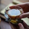 Taza de Té de Cristal Transparente Hecha a Mano en Japón Resistente a Altas Temperaturas Pétalos de Hibisco de Cristal Taza Personal Juego de Té de Cristal