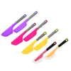Raspador de repostería raspador grande de silicona raspador de pastel raspador grande de crema cuchillo mezclador cuchillo para mermelada herramienta de repostería