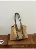 Bolso tote grande de seda estilo europeo y americano para ir al trabajo para mujer, nuevo bolso de hombro versátil 2025 para el trabajo, bolso de axila para mujer