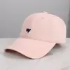 Gorra de Béisbol Transpirable Cómoda Simple con Bordado Tridimensional Estilo Coreano para Viajes al Aire Libre y Fotografía Callejera, Gorra de Visera para Adelgazar el Rostro