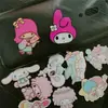 Broche de Acrílico Estrellas Gemelas Harajuku Insignia de Dibujos Animados Accesorios para Bolsos Estilo Carcasa de Teléfono DIY Lazo