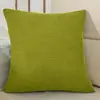 Cojín Decorativo para Sofá Nórdico Cojín para Sala de Estar Color Sólido Terciopelo de Maíz Cojín Lumbar Cojín para Respaldo de Cama Funda sin Relleno