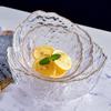 Vajilla Transparente con Borde Dorado, Bol de Cristal, Plato para Frutas, Bol Popular para Ensalada, Bol para Fideos Instantáneos, Bol de Cristal Estilo Japonés al por Mayor