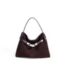 Bolso de Mano Escarchado Nuevo Otoño/Invierno 2026 Bolso Tote Kelly de Lujo Ligero de Moda Bolso Cruzado de Gran Capacidad para Viajes Diarios