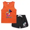 Conjunto de Chaleco y Shorts de Verano para Niños 2026 Estilo Coreano Casual Camiseta Interior Absorbente de Sudor de Color Caramelo sin Mangas para Bebés y Niños