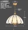Luminária Pendente Dupla Face Estilo Americano em Cobre Puro para Hall de Entrada, Corredor, Quarto, Escritório, Varanda, Anti-ferrugem, Lustre Criativo de Cobre