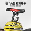 Casco para Bicicleta Eléctrica de Motocicleta Candado Antiperdida Candado de Combinación de Cable de Acero Mini Portátil Retráctil Antirrobo