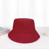 Sombrero de Pescador Logo Personalizado Sombrero de Cubeta Moda Copa Plana Sombrero de Sol Sombrero de Protección Solar Sombrero Publicitario Impresión Primavera Familiar Sombrero Redondo