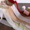 Cinta de Gasa de Nieve Famosa en Internet con Bordes Deshilachados para Ramilletes, Cinta para Envolver Flores del Día de San Valentín, Cinta para Lazos de Regalo al por Mayor